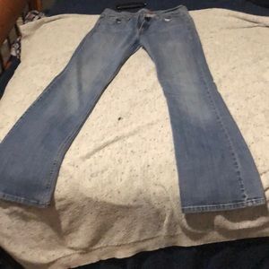 Women’s or juniors jeans  Levi’s 518 flare